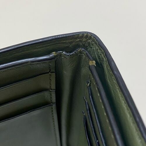 【希少品】 LOEWE ロエベ / ハーバリウムトリフォールドウォレット カーキ 希少品】 LOEWE ロエベ / ハーバリウムトリフォールドウォレット