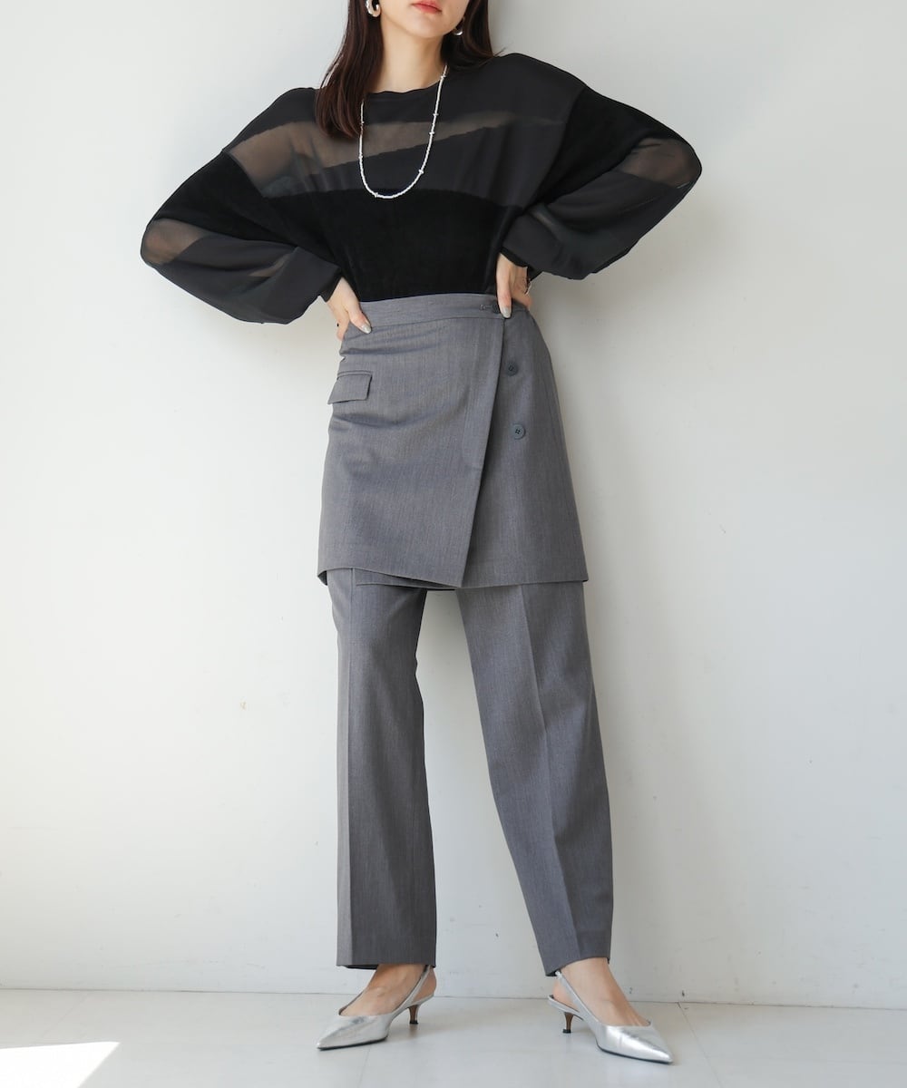 4WAY MULTIWAY SETUP PANTS (ﾏﾙﾁｳｪｲｾｯﾄｱｯﾌﾟﾊﾟﾝﾂ)【5430017】 | CIEL'AIR