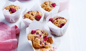 Raspberry Crumble Muffin