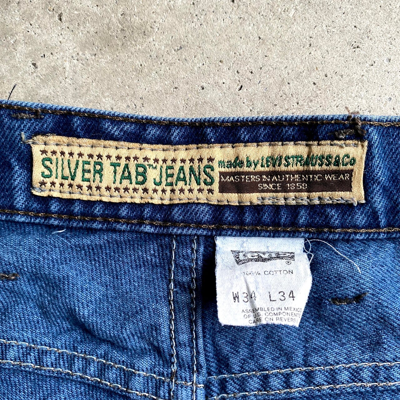 90年代〜 Levi's リーバイス SILVER TAB シルバータブ タック入り