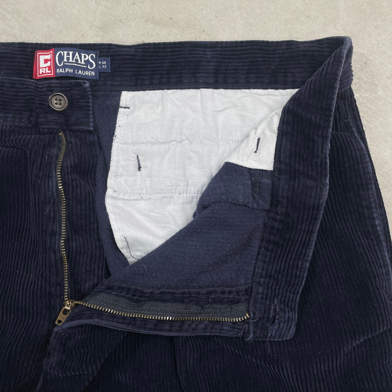 90年代 CHAPS RALPH LAUREN チャップス ラルフローレン コーデュロイ 