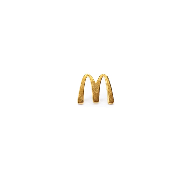 McDonald's golden arch pins