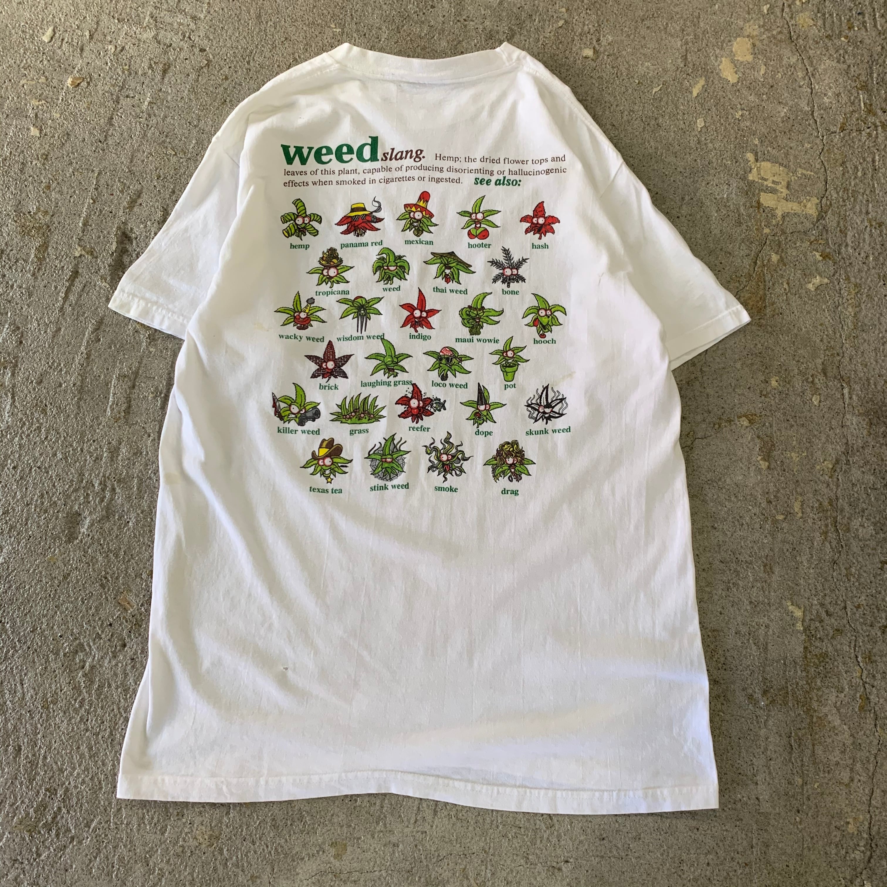 90s Weed slang T-shirt