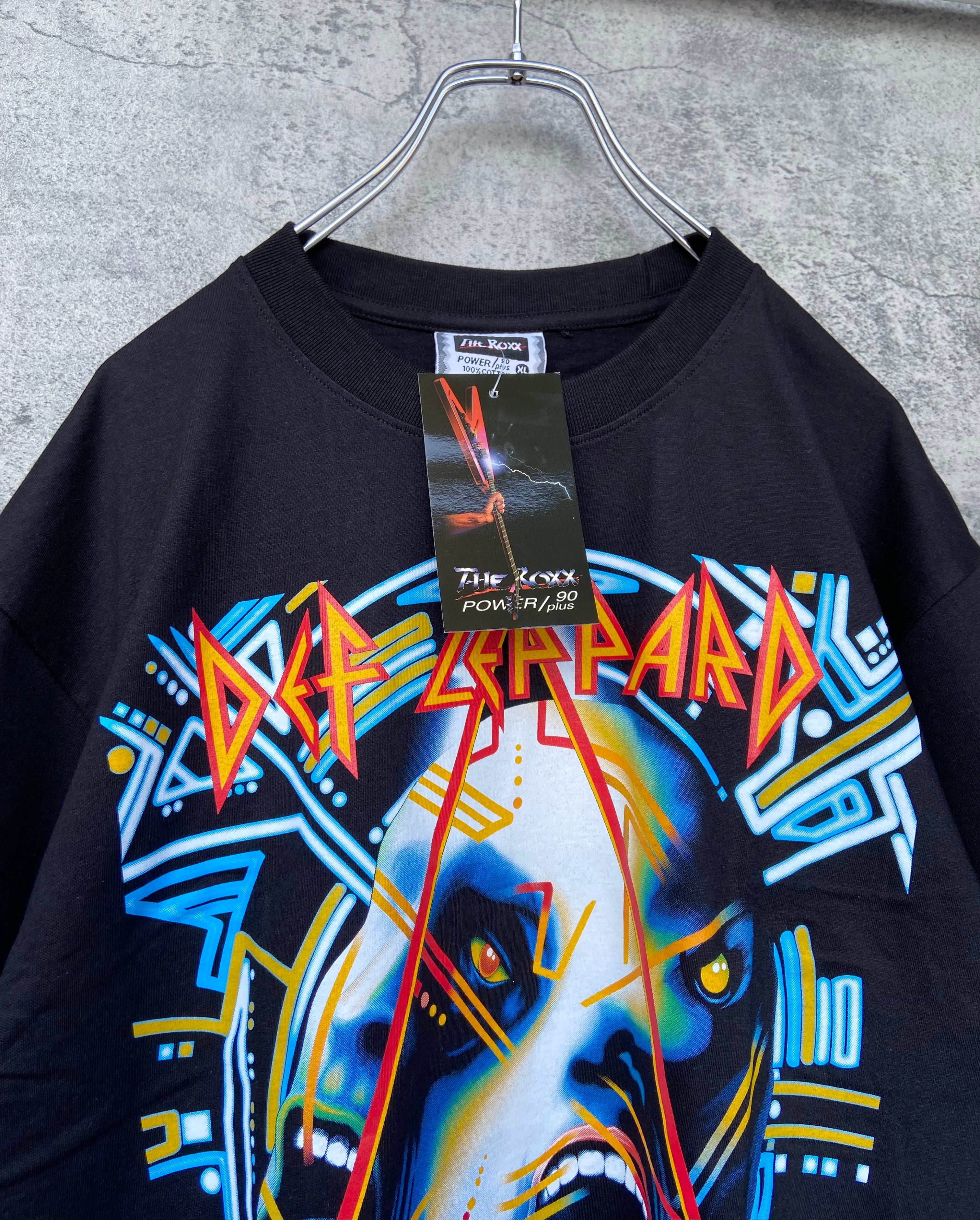 バンド Tシャツ デフ・レパード Def Leppard ヒステリア 両面ロゴ XL | 【古着  らくふる】ビンテージ&リメイク専門のオンライン古着SHOP powered by BASE