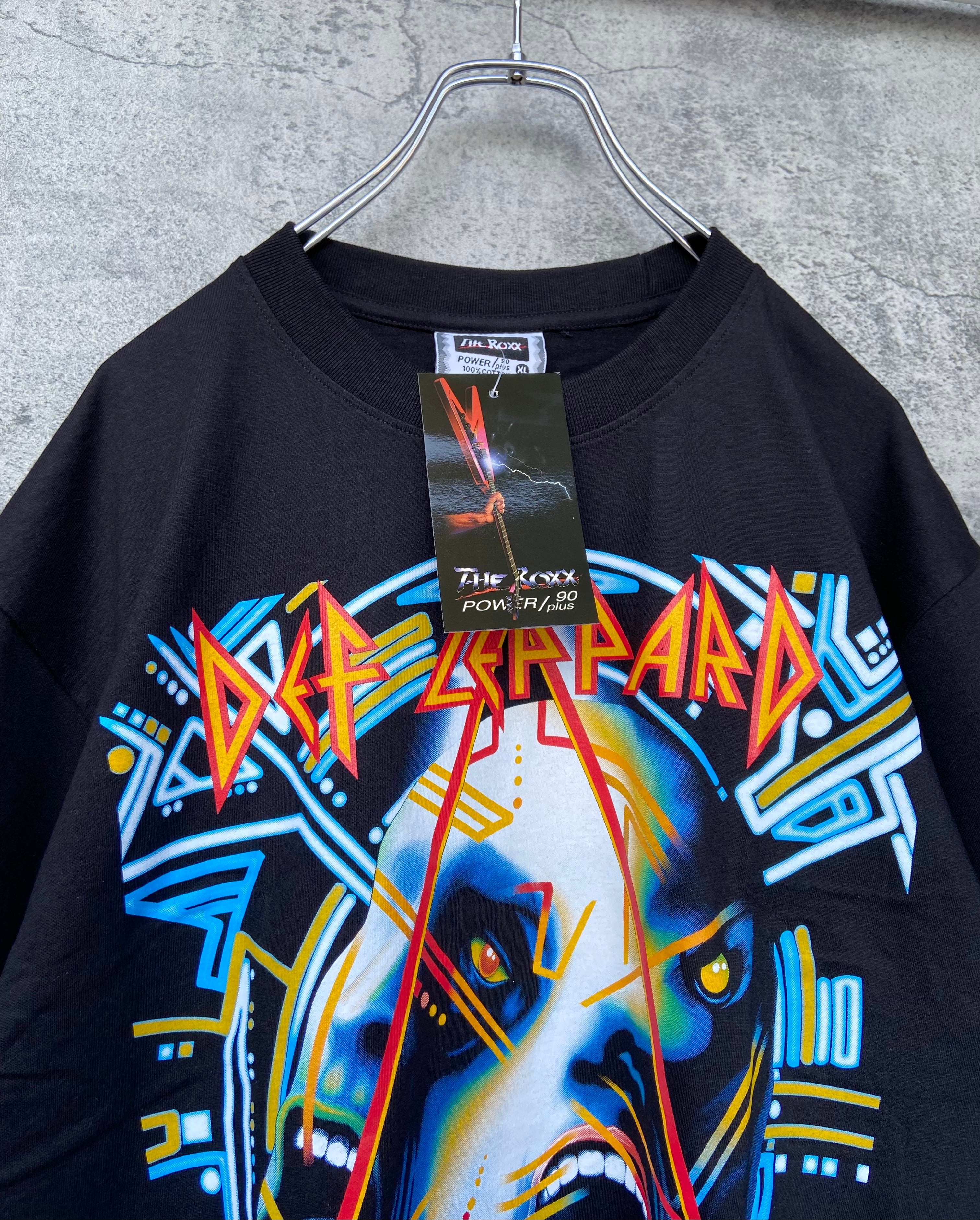 バンド Tシャツ デフ・レパード Def Leppard ヒステリア 両面ロゴ XL