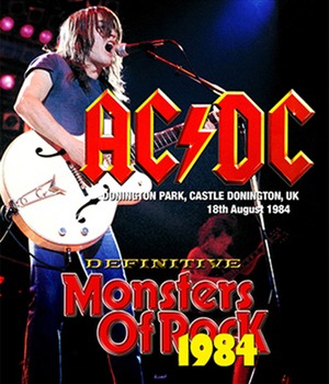 NEW AC/DC  DEFINITIVE MONSTERS OF ROCK 1984 2CDR+1DVDR　Free Shipping