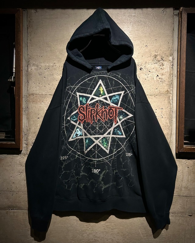 【Caka】“Slipknot" "ALL HOPE IS GONE” Vintage Loose Pullover Hoodie