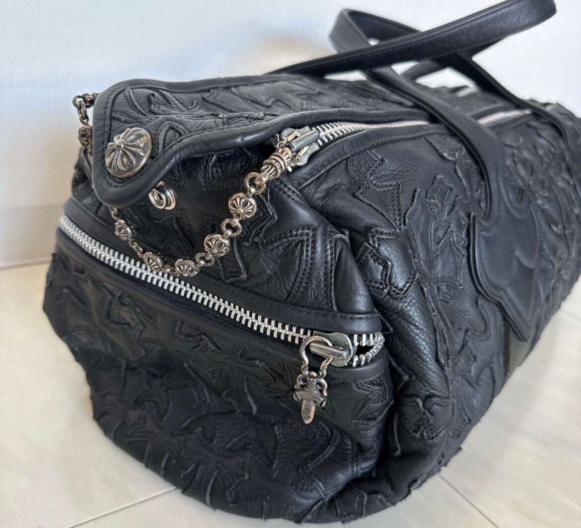 クロムハーツ ビジネスバッグ CHROME HEARTS クロムハーツ 2WAY ビジネスバッグ トートバッグ