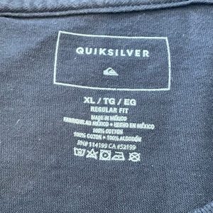 【QUIKSILVER】ロゴ プリント Tシャツ XL ビッグサイズ サーフィン スノボー クイックシルバー US古着 アメリカ古着