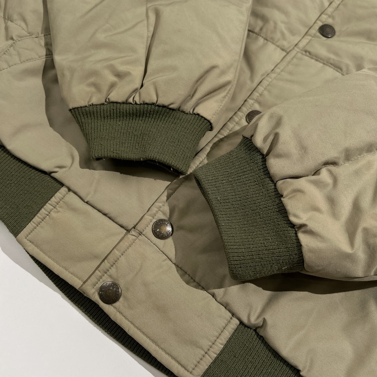 80s 90s ビンテージ Daiwa GreatBanff ダイワ グレート フィッシング  ダウンジャケット サイズ LL /釣り アウトドア/グリーン系