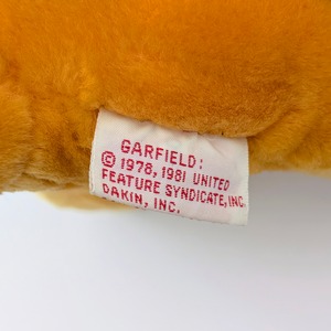 ☆ VINTAGE 1980年代初期 ☆【 Garfield ( ガーフィールド ) 】『 ガーフィールド大佐(笑) 』アーミーガーフィールド / ぬいぐるみ / プラッシュ / plush / 1980年代年製 〚アメリカン雑貨 アメトイ〛