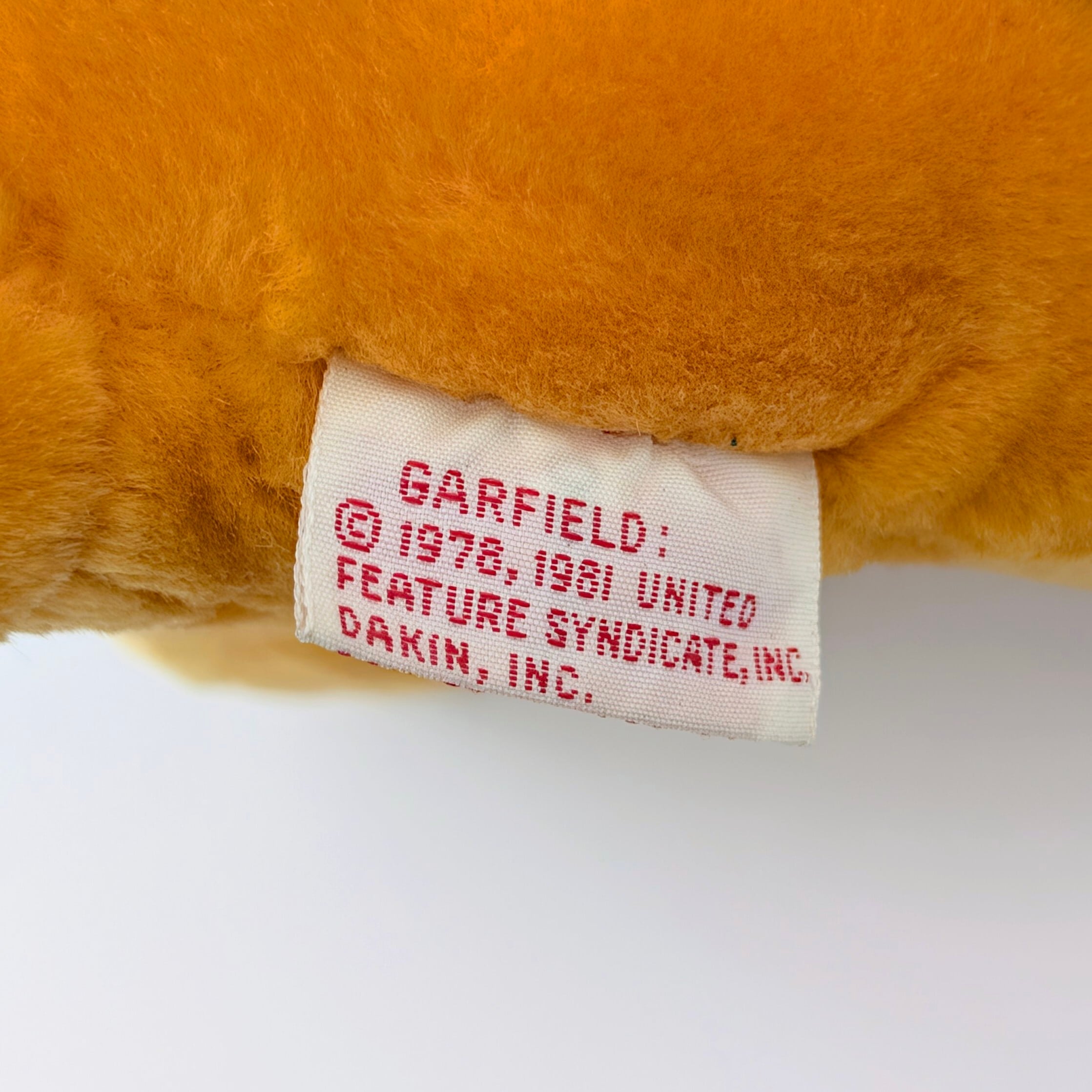 ☆ VINTAGE 1980年代初期 ☆【 Garfield ( ガーフィールド ) 】『 ガーフィールド大佐(笑) 』アーミーガーフィールド / ぬいぐるみ / プラッシュ / plush / 1980年代年製 〚アメリカン雑貨 アメトイ〛
