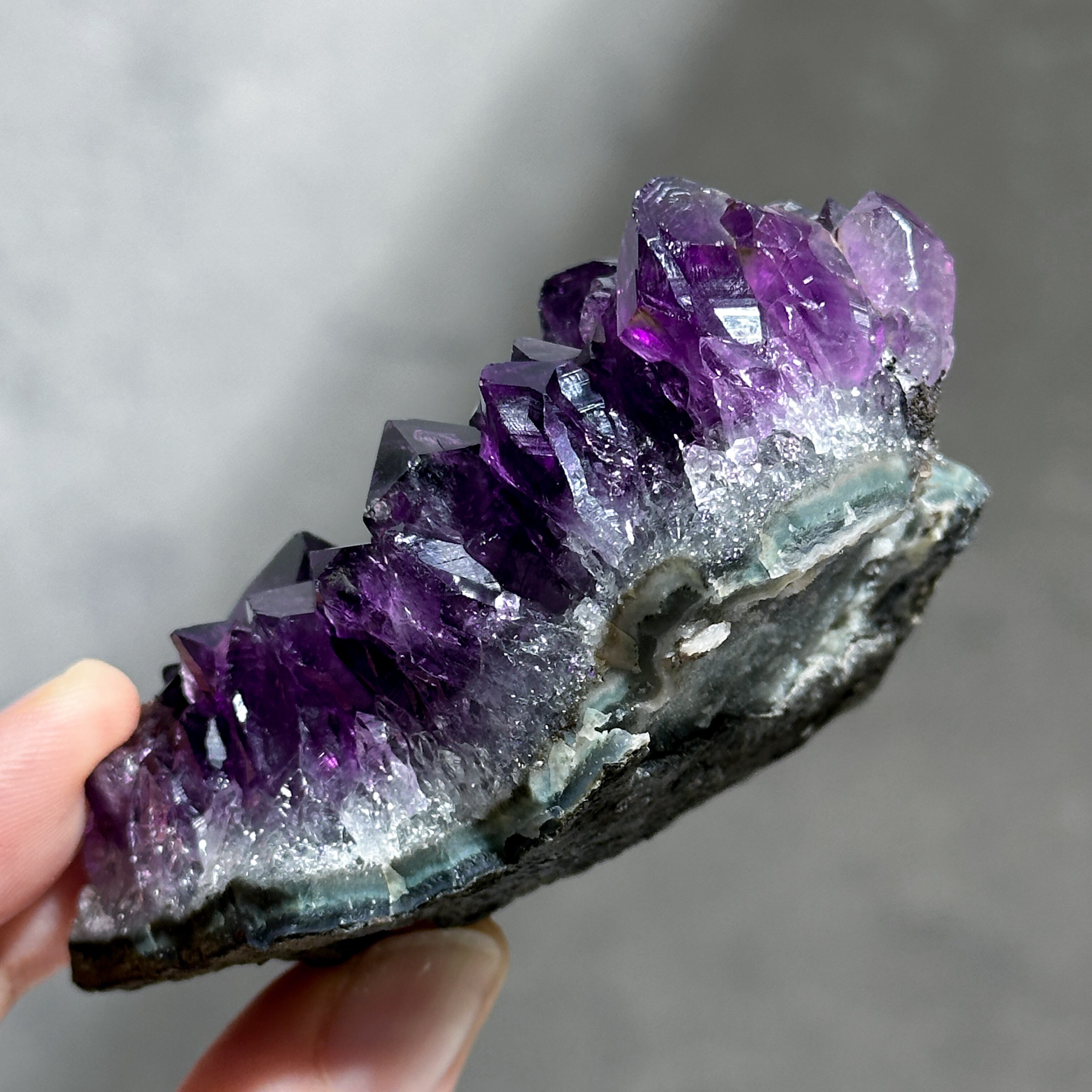 高品質】天使の指紋◎ウルグアイ産アメジスト 原石74◇ Amethyst