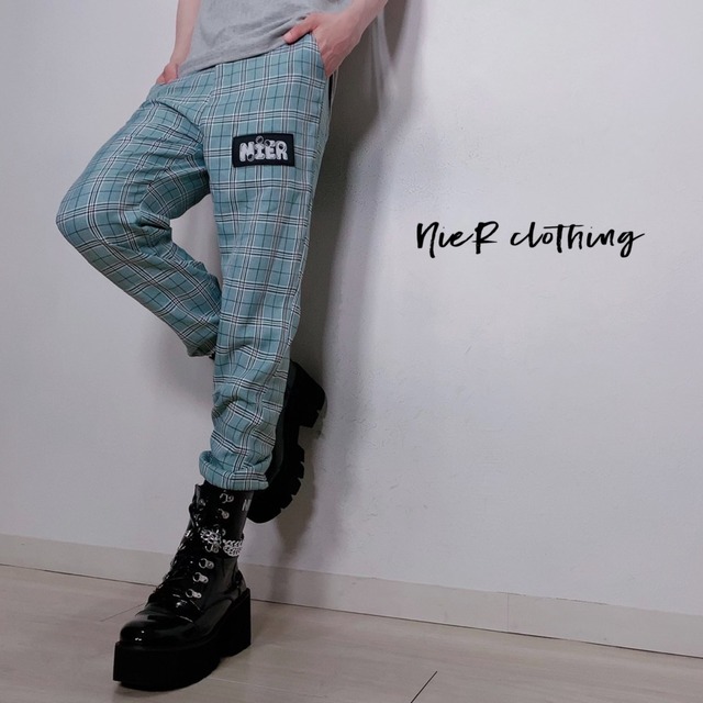 4POCKET CHECKERED SUMMER PANTS
