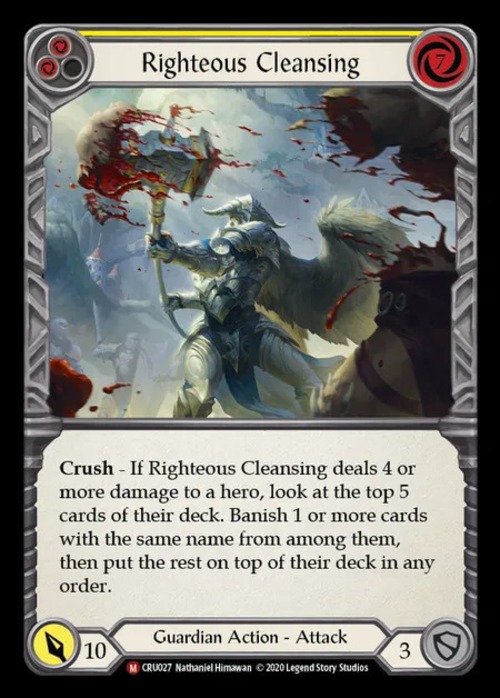 CRU027【Guardian】Righteous Cleansing 画像