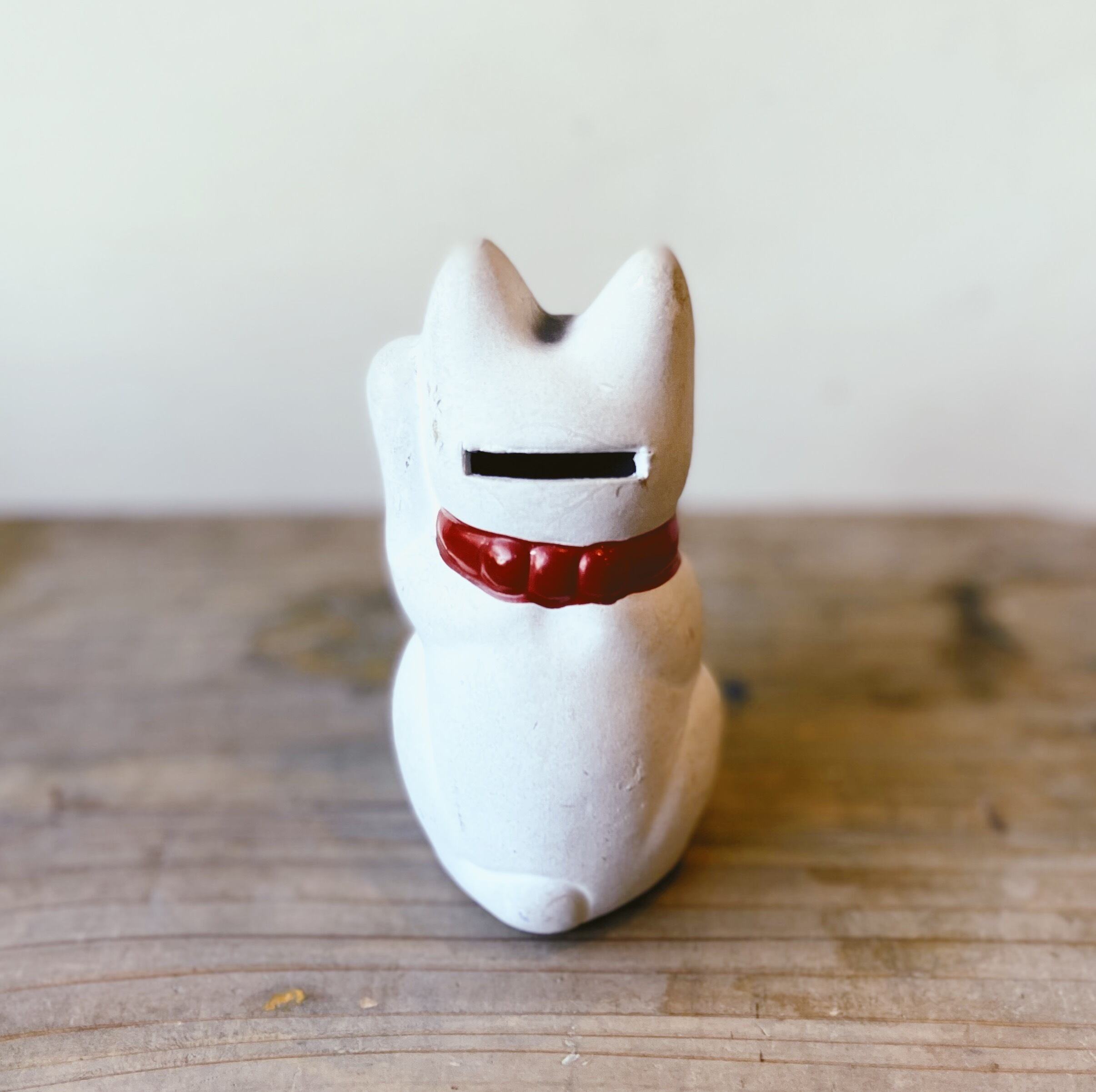 招き猫の貯金箱／ヴィンテージ | 白鳥座雑貨店