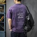 バックグラフィックウォッシュライクTシャツ 1col   A00246