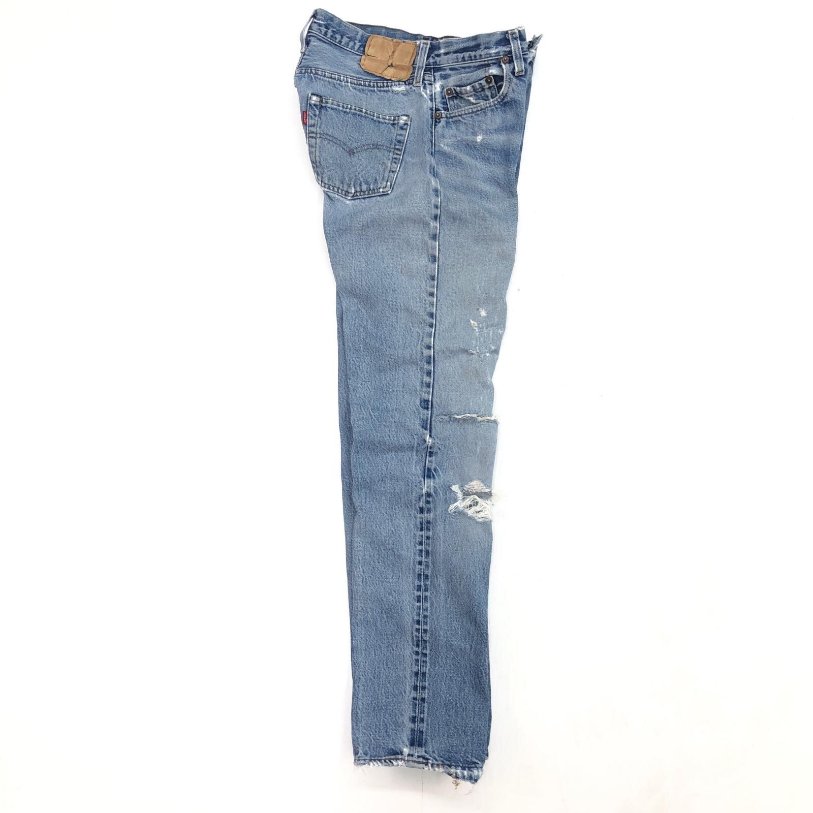LEVI'S リーバイス 501 80年代 USA製 ハチマル 赤耳 内股シングル
