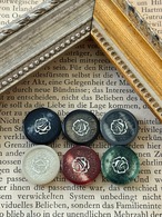 15mm Japanese Vintage ボタン Rose 薔薇  昭和レトロ アクセサリーパーツ 装飾材 カルトナージュ