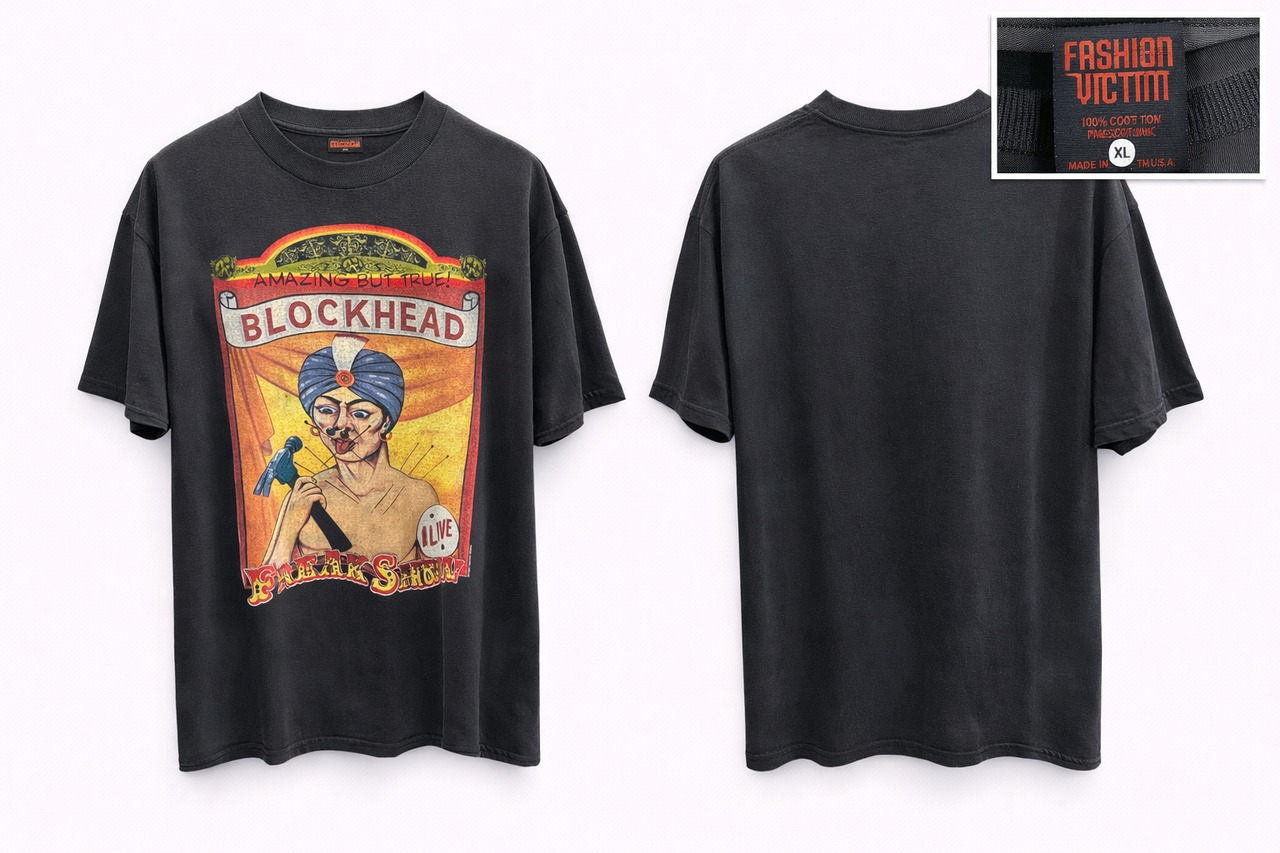 BLOCKHEAD freak show Ｔシャツ