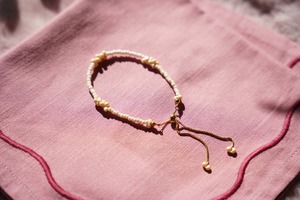 包み合う記憶｜ビーズブレスレット｜ G