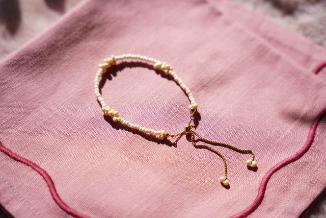 包み合う記憶｜ビーズブレスレット｜ G