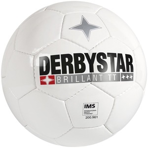 ダービースター DERBYSTAR サッカーボール Brillant TT White 5号球