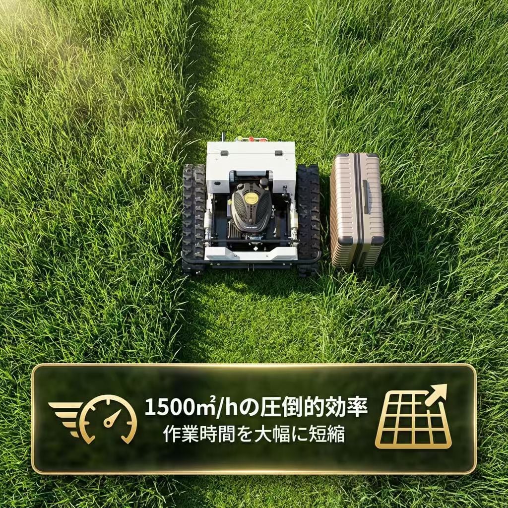 kareyouラジコン草刈機 高出力エンジン搭載 斜面・傾斜地対応 自動草刈機 kareyouラジコン草刈機 高出力エンジン搭載 斜面・傾斜地対応 自動草刈