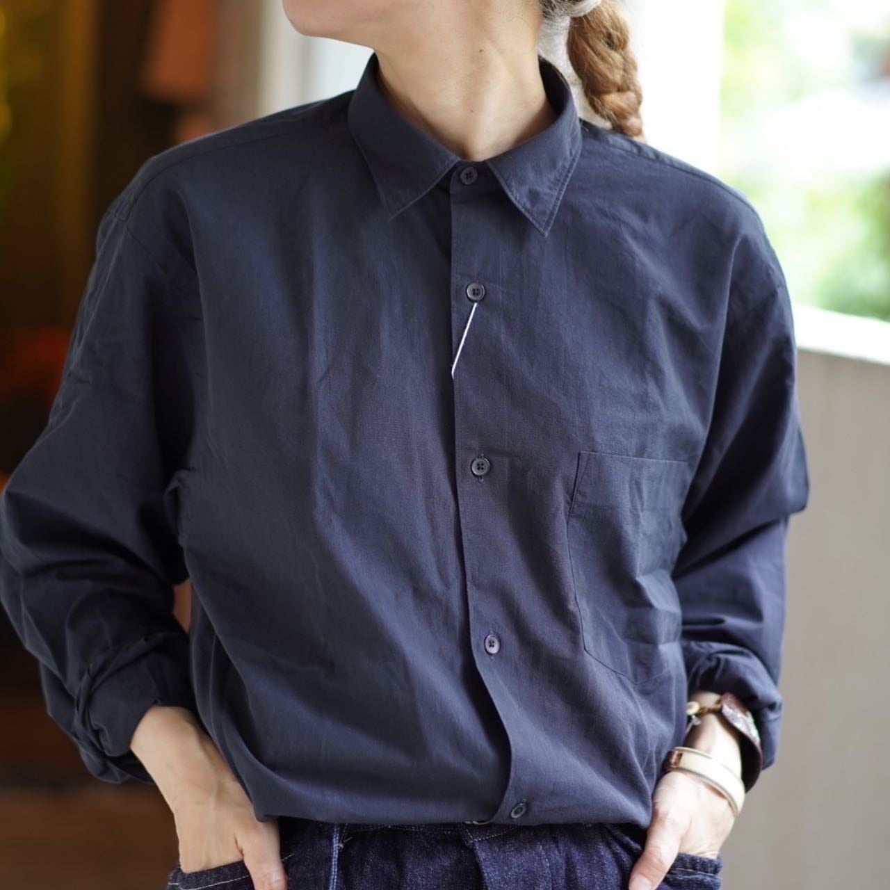 COMOLI コモリシャツ 22SS Navy ネイビー 2 | labiela.com