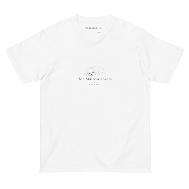 for Maltese lovers 半袖Tシャツ　M0009