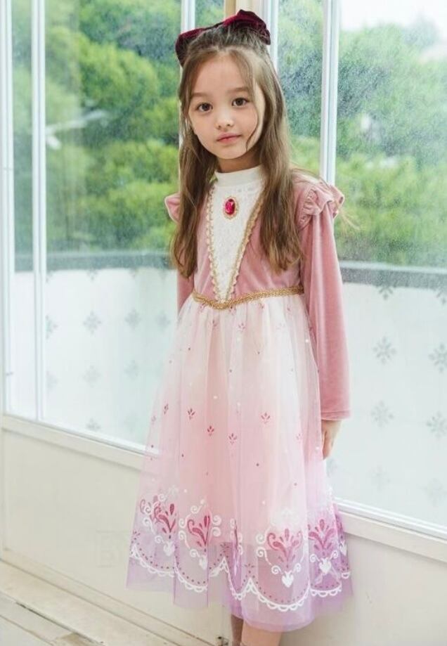 7【取寄せ】PINK-BERRY ワンピース ドレス コンクール キッズドレス