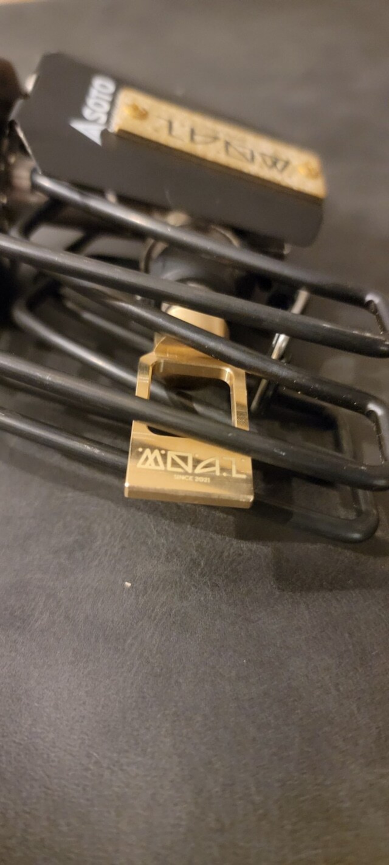 SOTO　シングルバーナー　ST-310/340用真鍮ツマミ