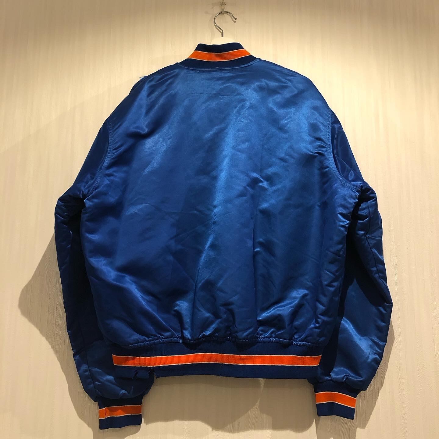 80s〜90s STARTER MLB “New York Mets” nylon award jacket【高円寺店