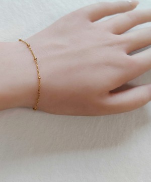 スタッズチェーンブレスレット 選べる2Collar BC001