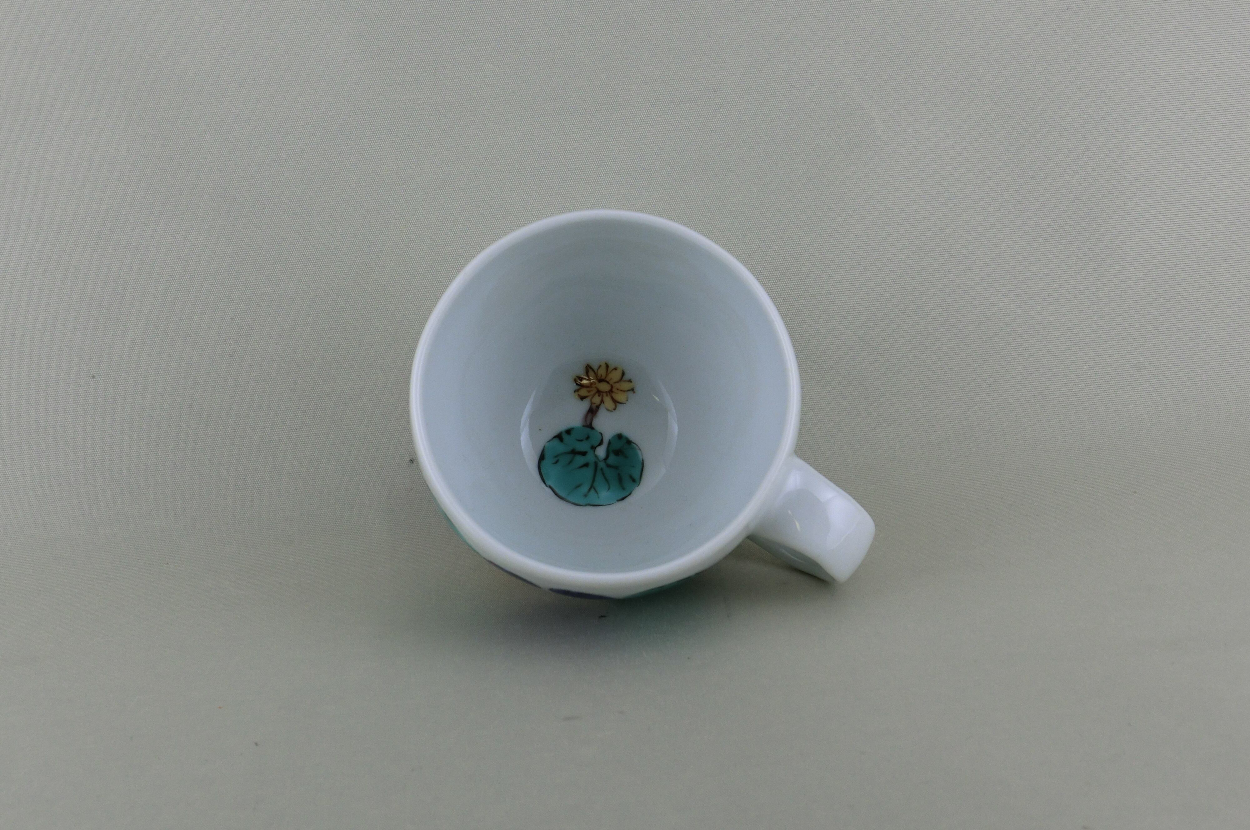 つわぶき　コーヒー碗皿