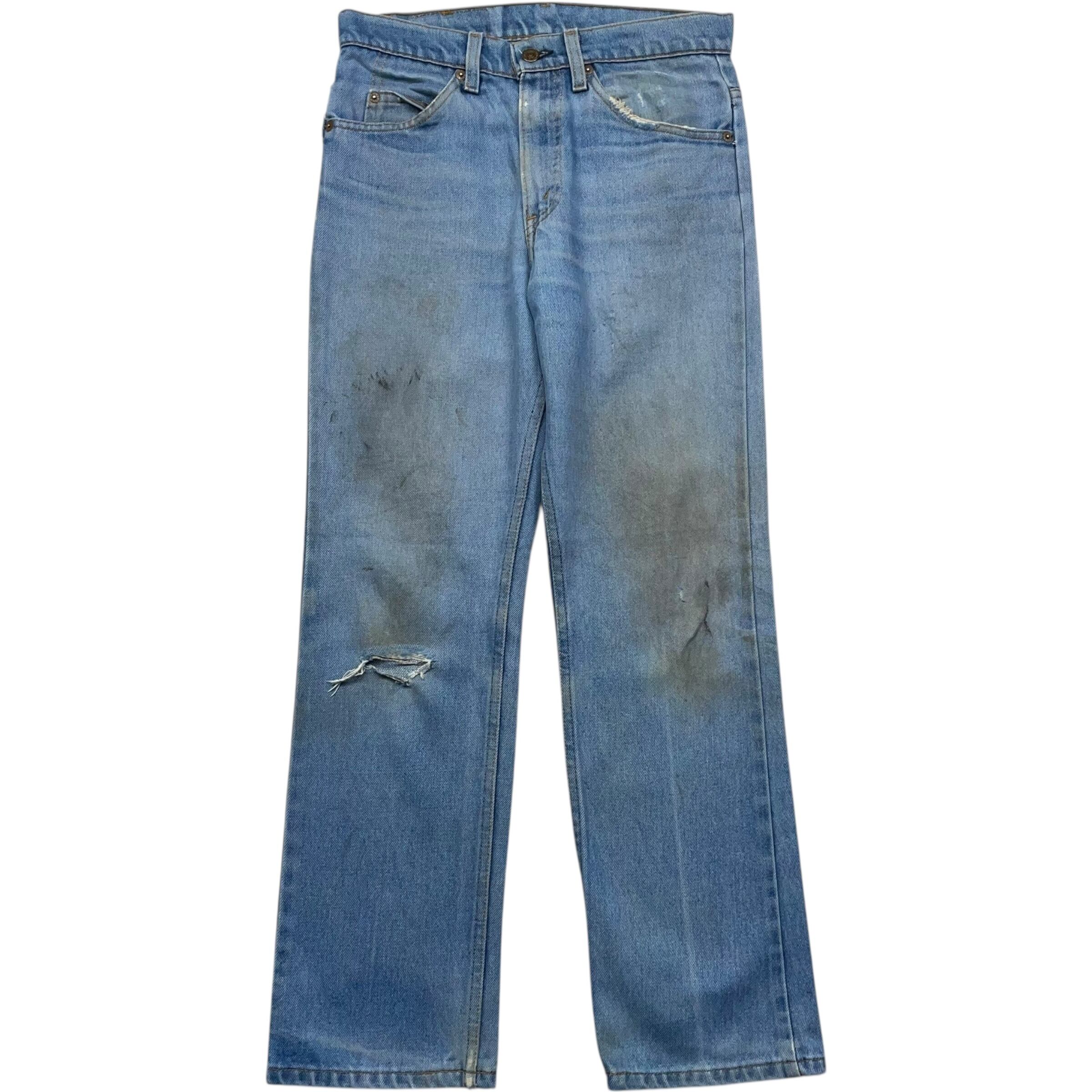 《実寸W30L30》Levi's リーバイス デニムパンツ オレンジタブ no.7713