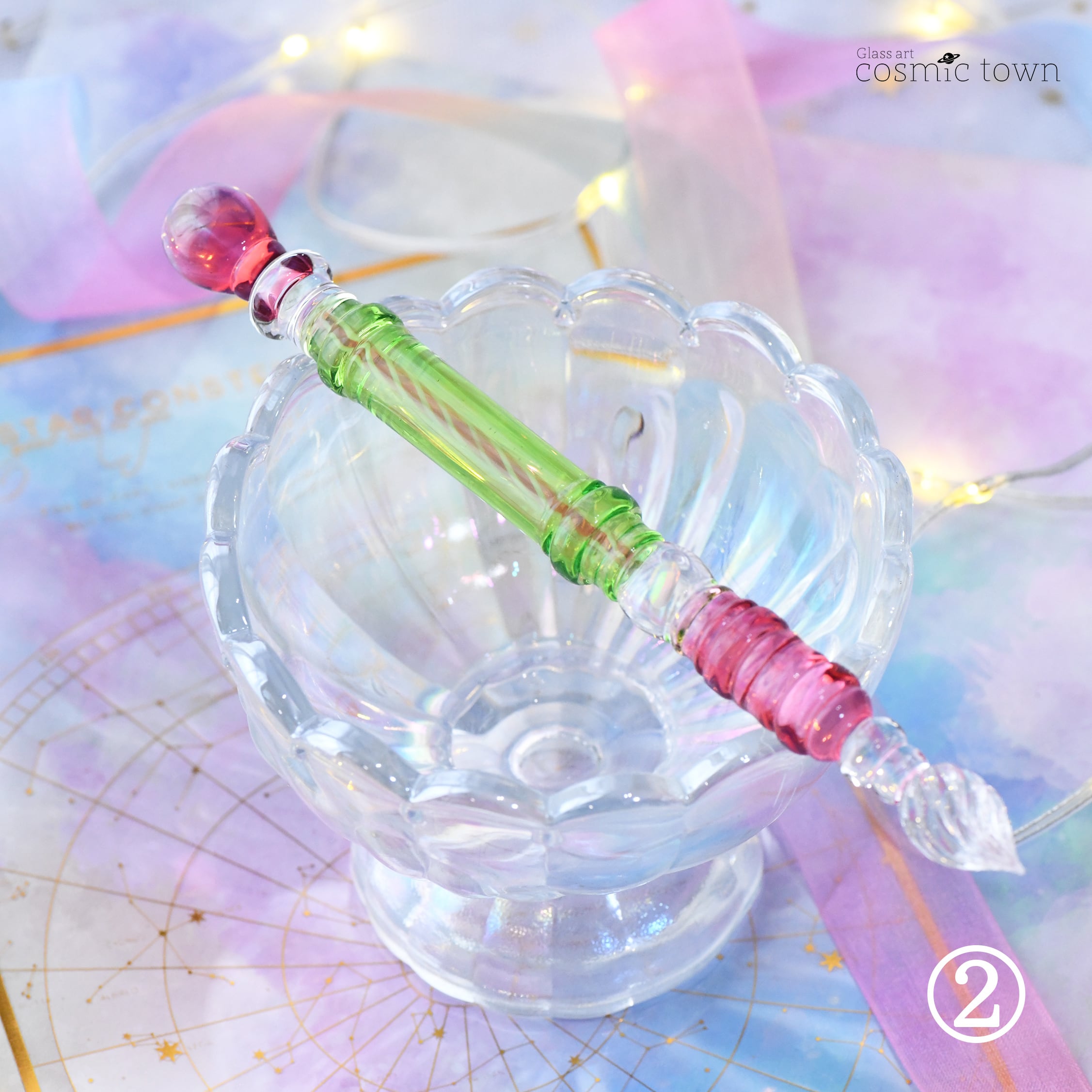 和カラー】魔法使いの記憶 ガラスペン/ ボロシリケイト【cosmic town