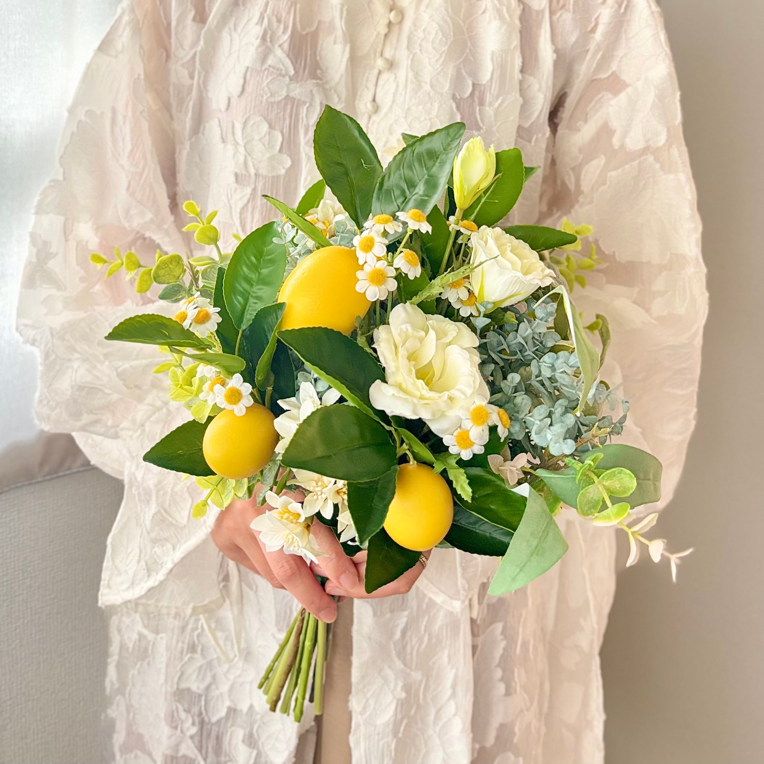 ピンクの胡蝶蘭 南国風ブーケ ウェディングブーケ ブーケ 造花