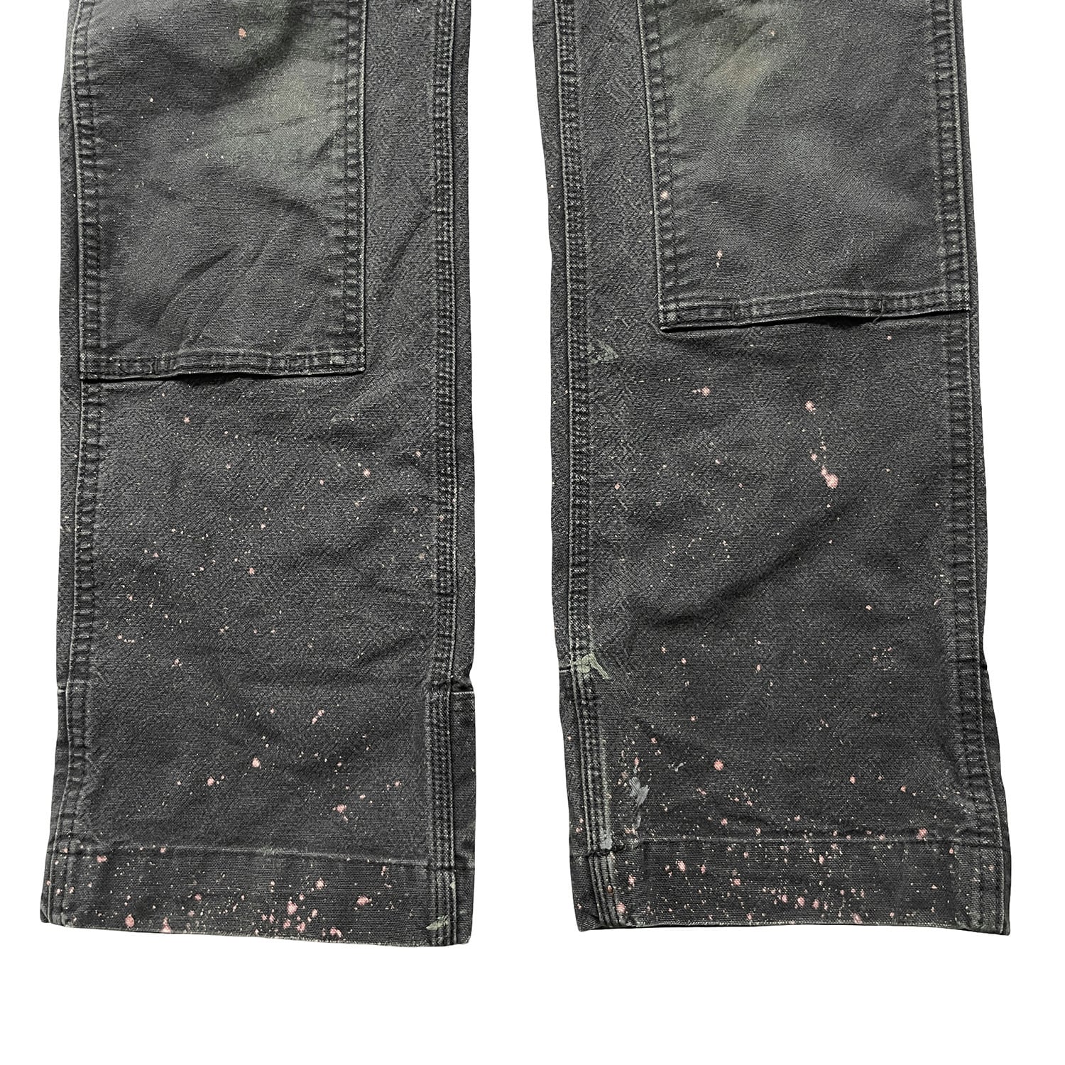 USA古着 Carhartt カーハート ダブルニー ブラックデニム ペインター