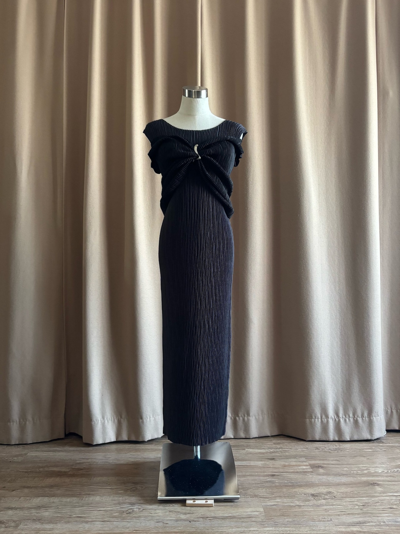 MADE IN JAPAN pleats mode set dress-4820-7