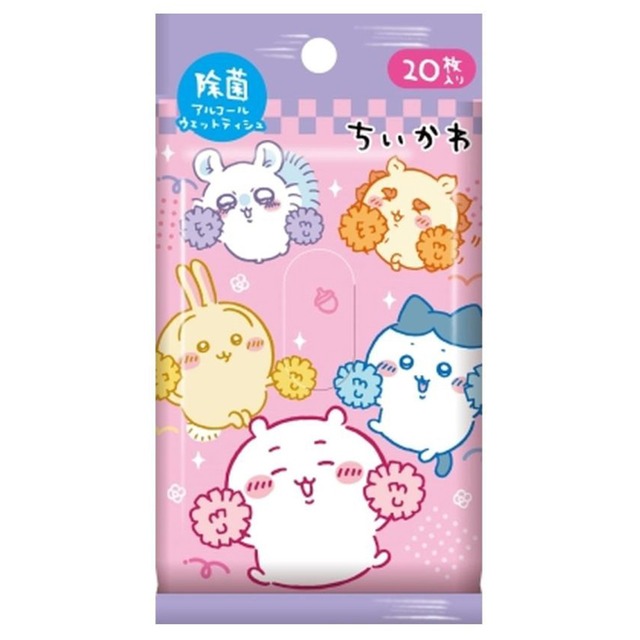 ちいかわ除菌アルコールウェットティッシュ(5303487)