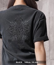 ◆バッククロス ピグメントTシャツ◆gt-6162-262