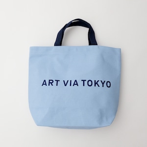 トートバッグ アイスブルー　ART VIA TOKYO＜東京都美術館オリジナルグッズ＞