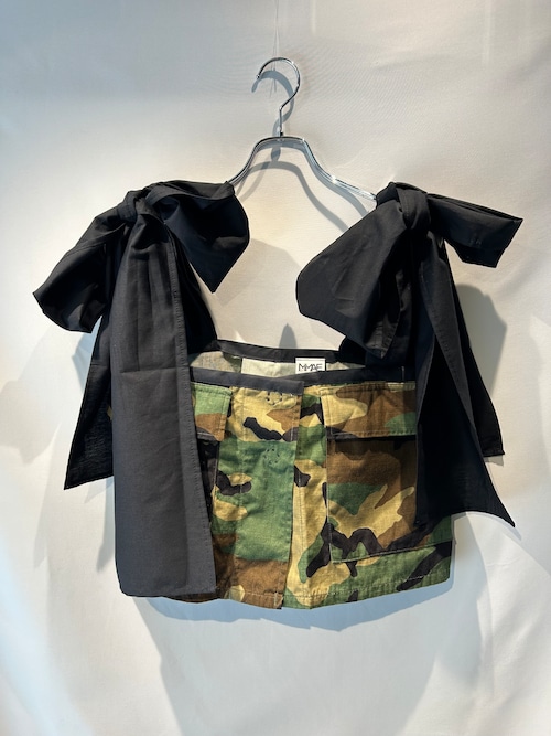 MIMAE  military ribbon bustier ①