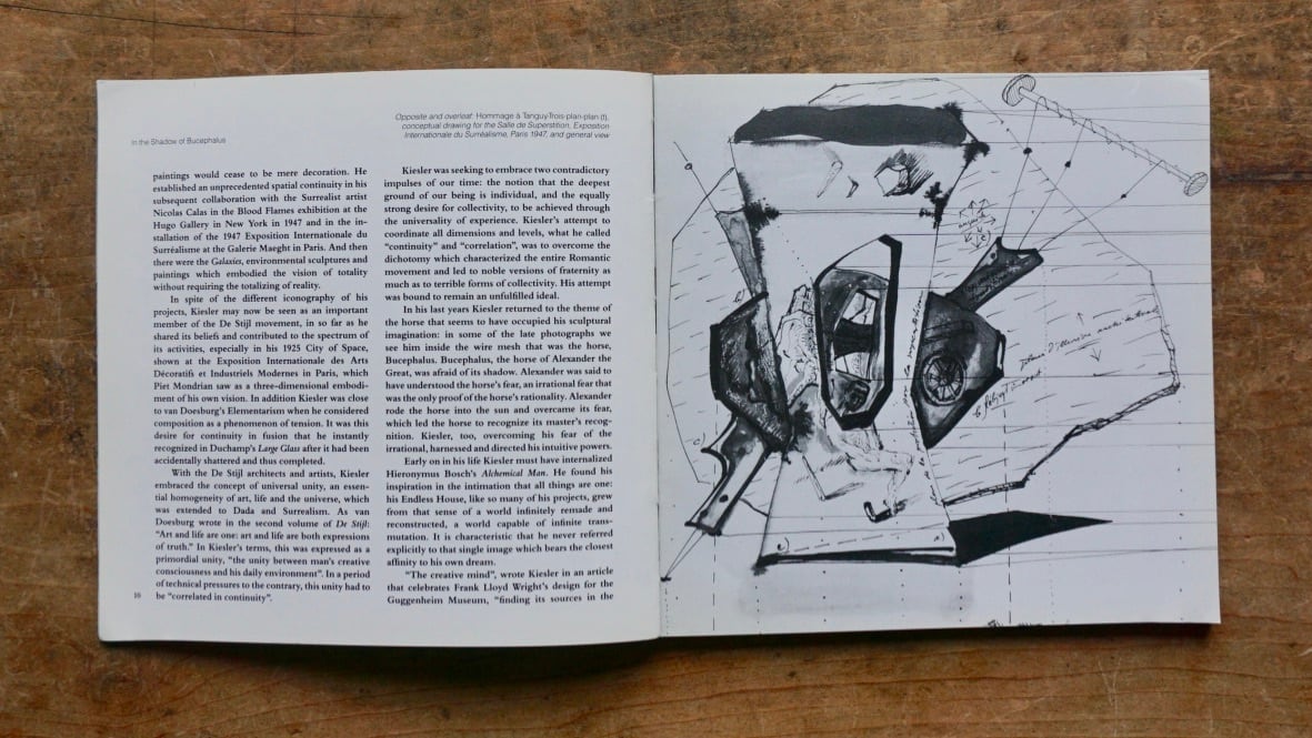 絶版洋古書】フレデリック・キースラー Frederick Kiesler 1890-1965