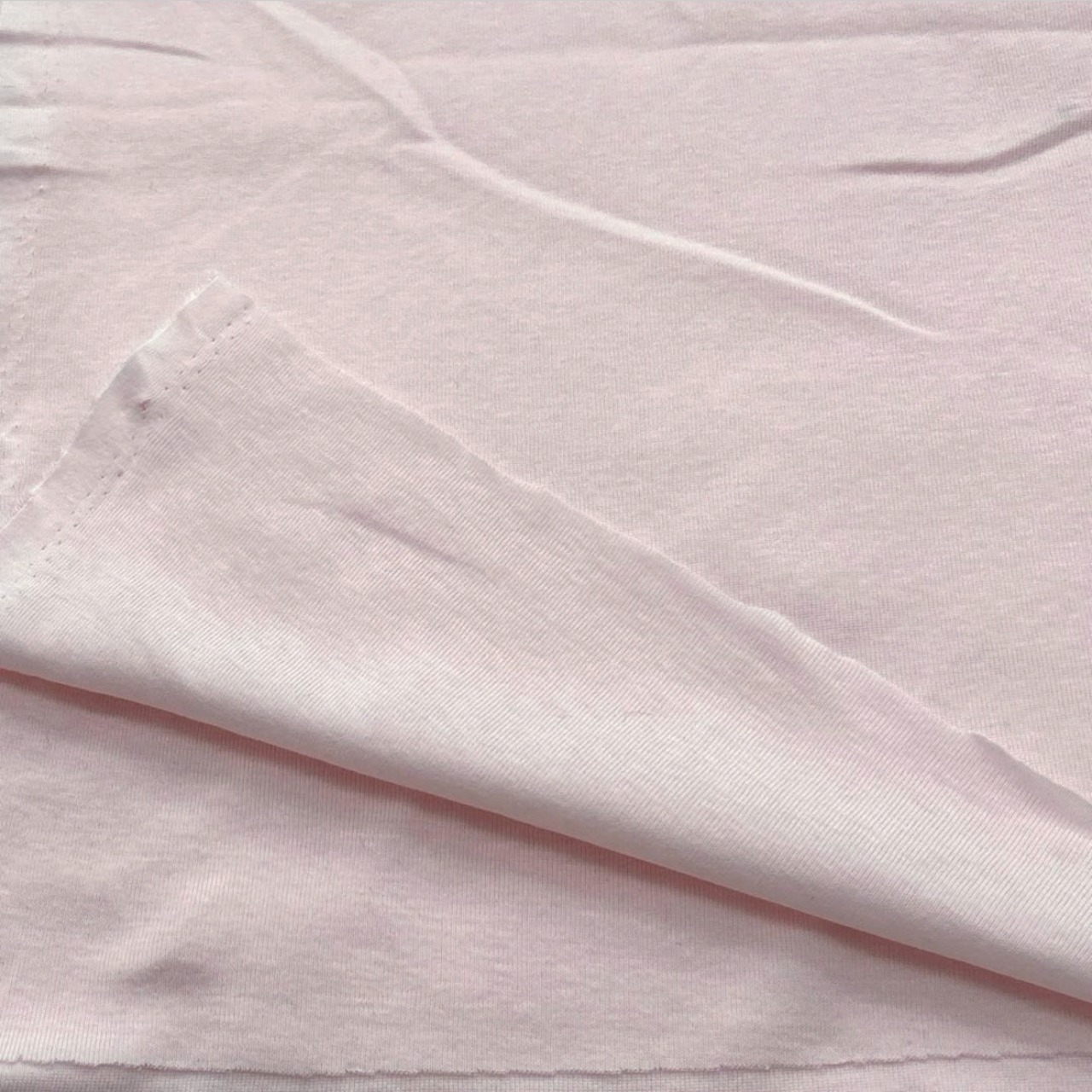 ★TB363◆3m◆ラスト1点!◆綿100%フライスニット生地◆いちごミルク