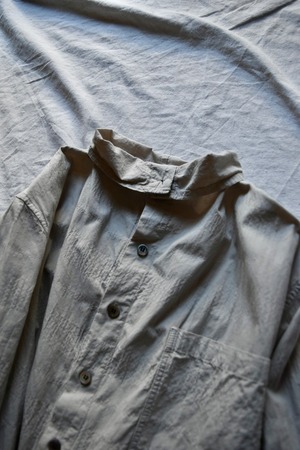 “Plantation ISSEY MIYAKE” High Neck Shirt