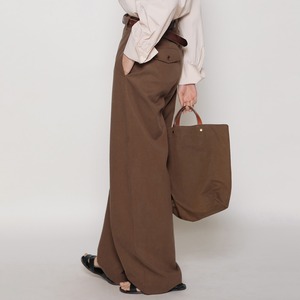 シンプルワイドスラックス K0062