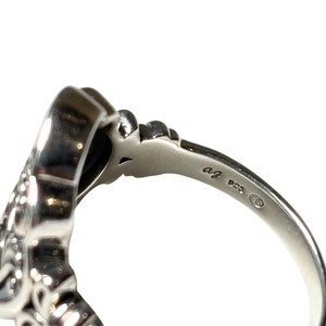 ROKUZAN silver padlock ring