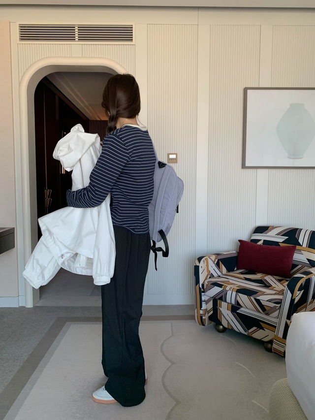 (予約) AREING / Easy dan gara tee 4color